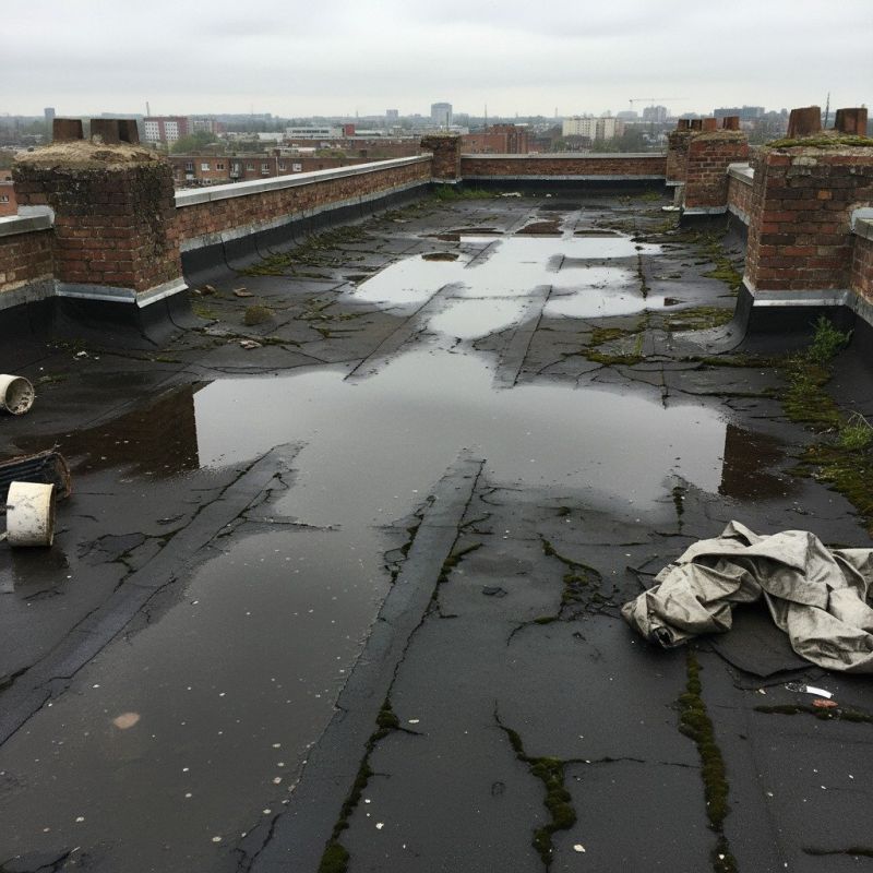 Tar Roof Repair detail